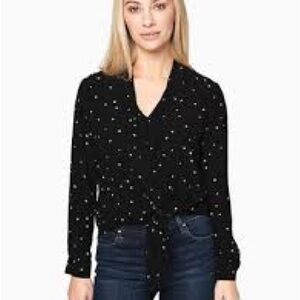 Rails Women’s Ava Onyx Starburst Top Large